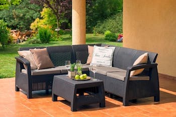 Комплект мебели Corfu Relax Set коричневый